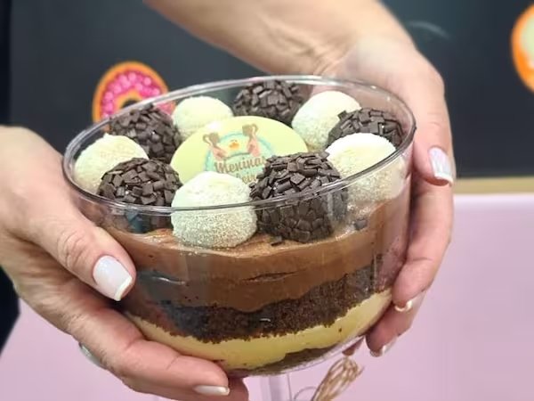 Taça Ninho com Nutella das Meninas Boleiras em Campinas