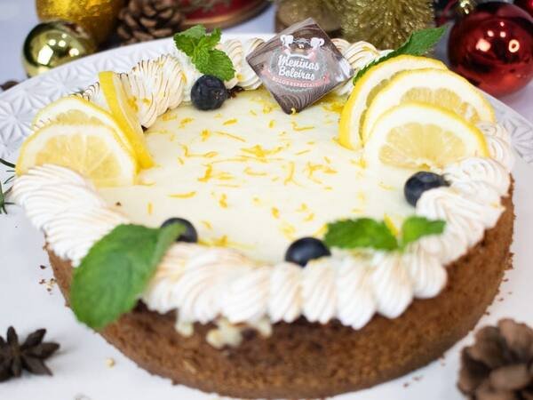 Torta de Limão Siciliano GG das Meninas Boleiras em Campinas