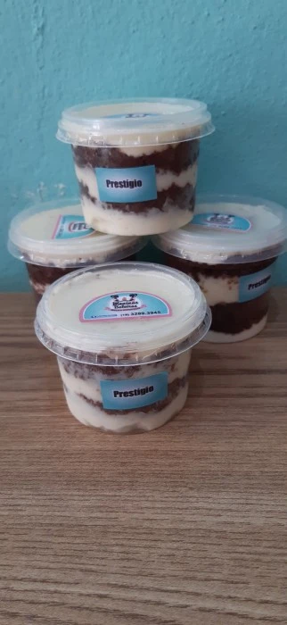 Bolo de pote de prestigo