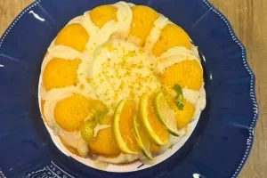 Lista de Desejos - meninasboleiras.com.br de Campinas Bolo de Laranja e Limão com Mousse de Limão Grande