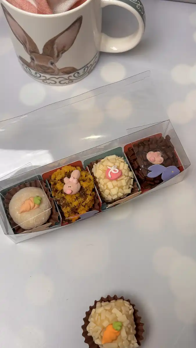 Caixinhas de Brigadeiro de Páscoa das Meninas Boleiras em Campinas