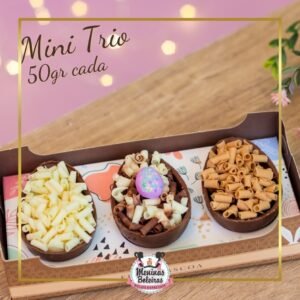 Mini Trio de Páscoa das Meninas Boleiras em Campinas